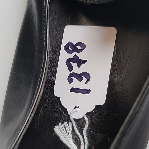 Walking Co. loafer leather black  unisex 38/ 7.5 womens collegiate preppy - Picture 8 of 8